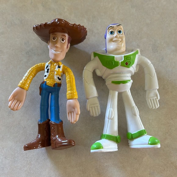 Disney Other - So cute! Original Disney Bendin Friends Woody and Buzz Lightyear